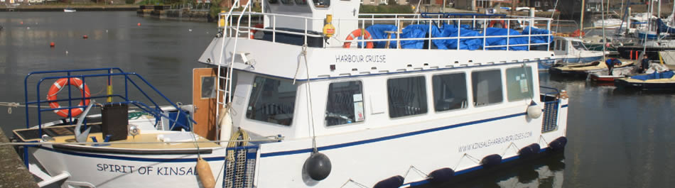 Contact us at Kinsale Harbour Cruises