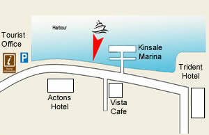 Kinsale Harbour Cruises Embarkation Point